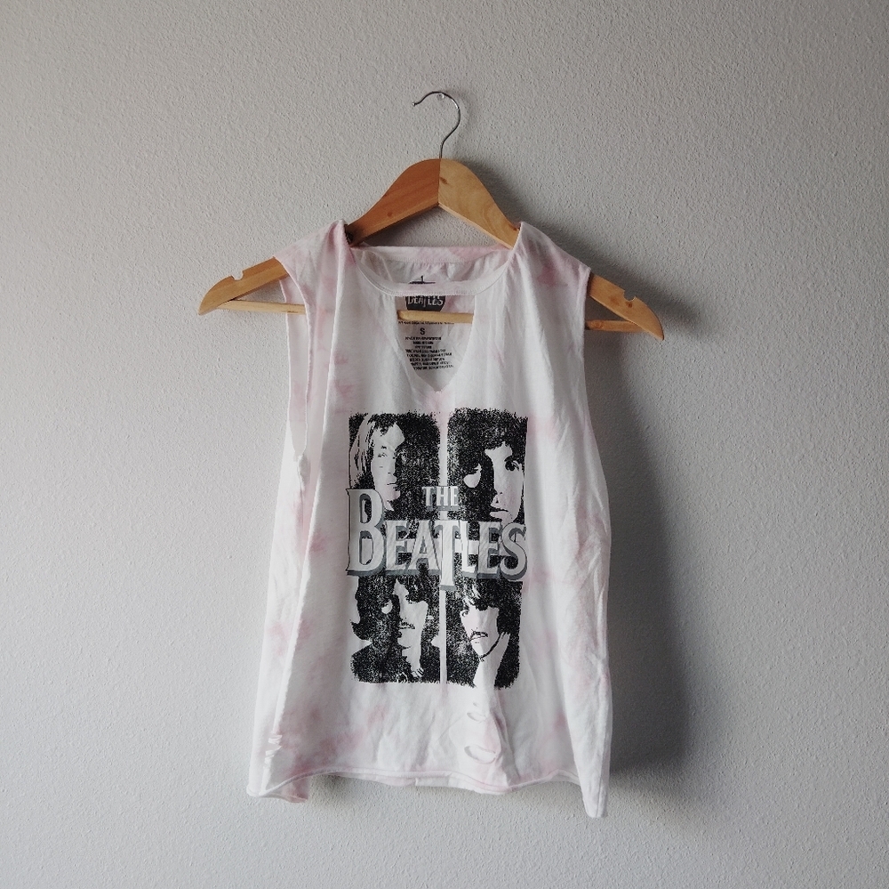The Beatles Graphic Tank Top